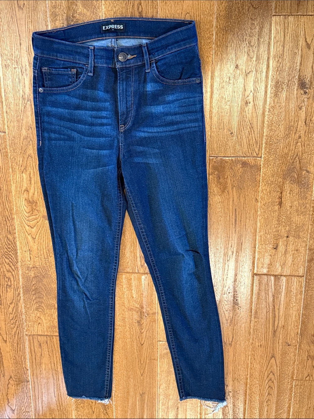 Express Cropped Legging High Rise jeans